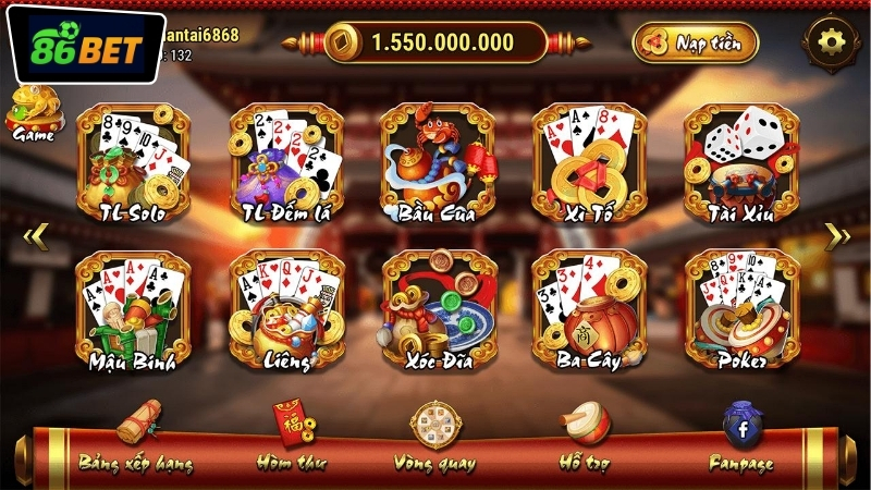 Mẹo chơi hiệu quả tại sòng bài trực tuyến 86BET 